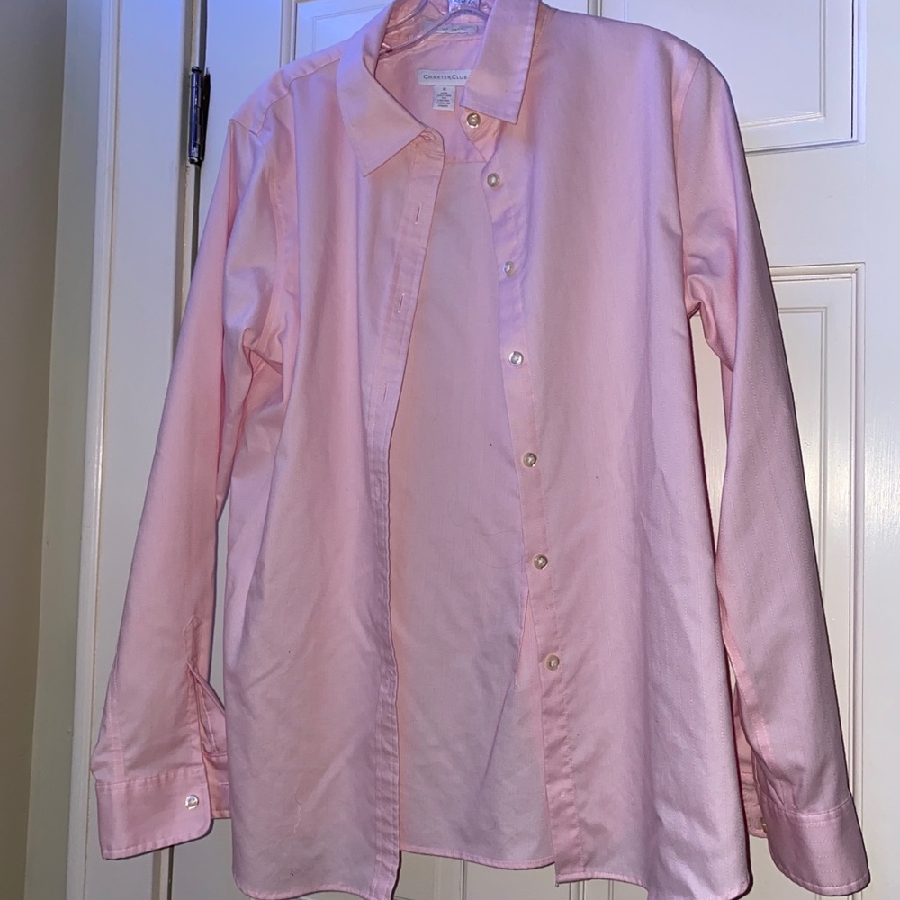 Size 8 Charter Club Collar Shirt